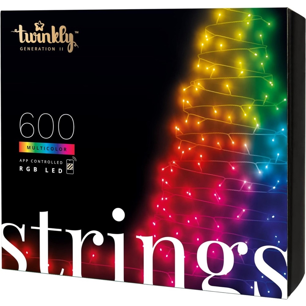 Twinkly RGB Multicolor App Controlled Smart Decorations 250 LED Light String